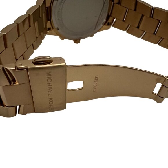 Michael Kors Briar Analog Gold Dial Gold Steel Strap Watch For Women - M… - Picture 8 of 13